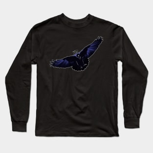 LLP Moon Raven design Long Sleeve T-Shirt